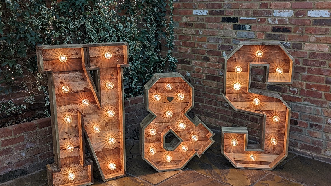 light up letters