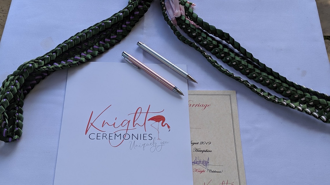 knight ceremonies handfasting