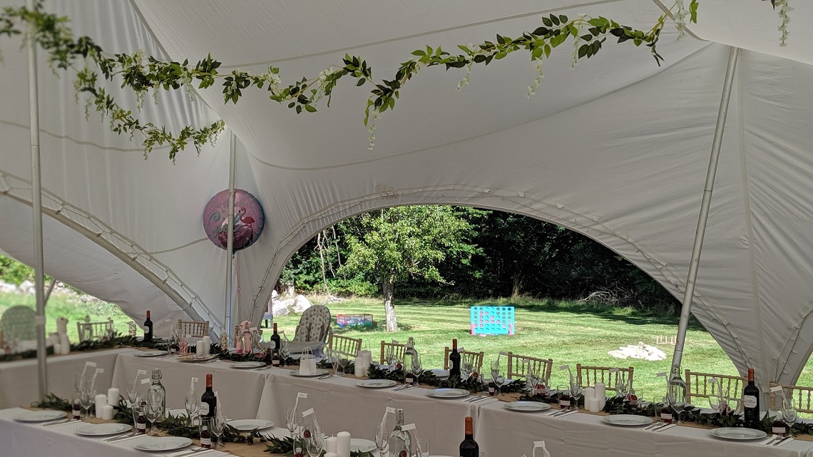 wedding marquee