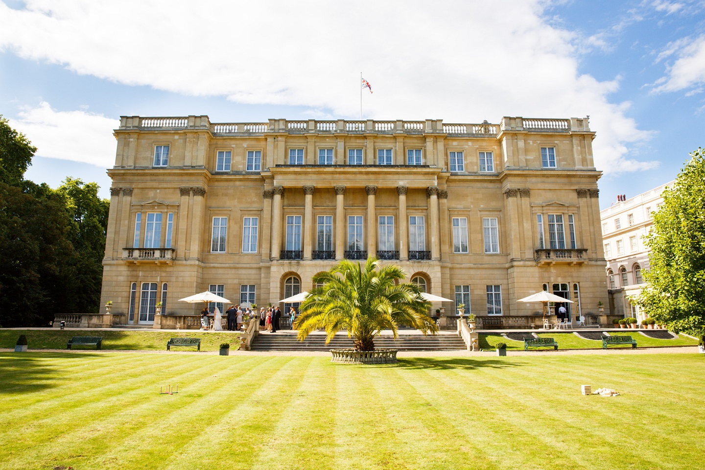 outside lancaster house