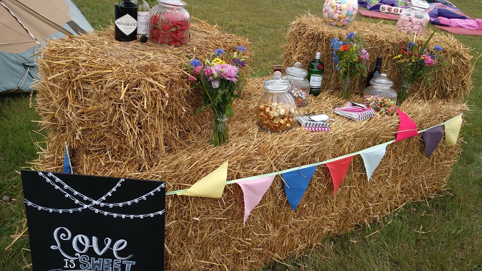 hay bales