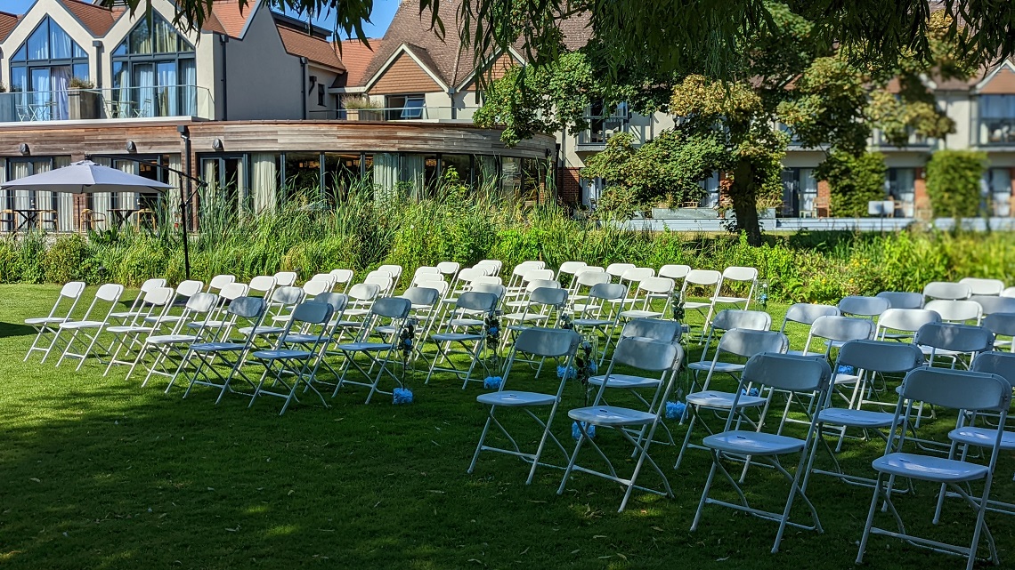 ceremony setting