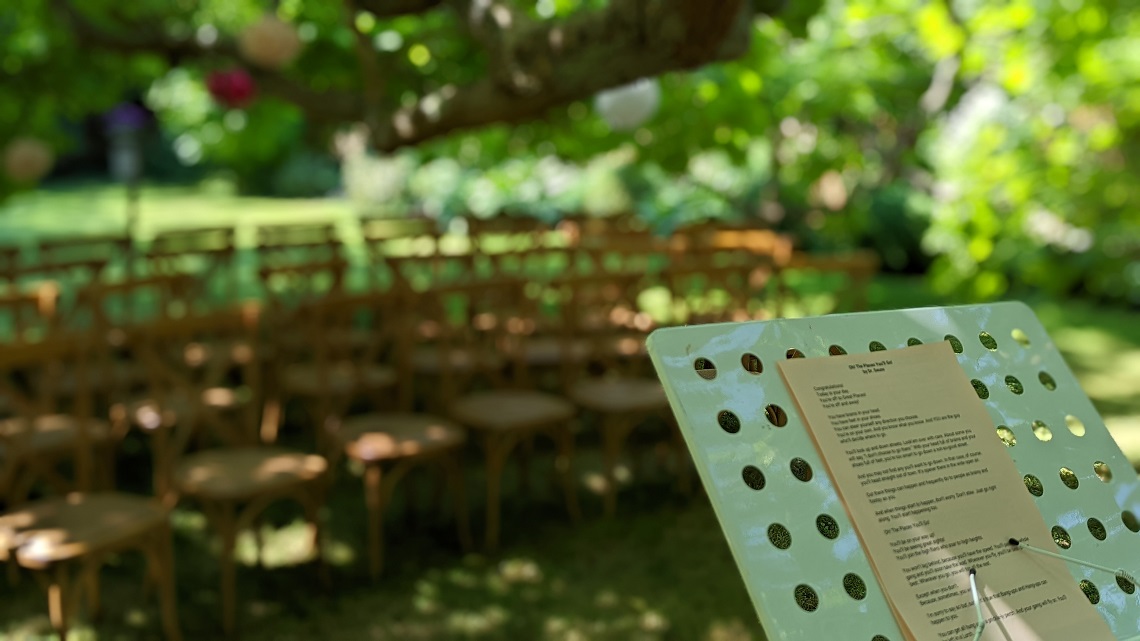 catalpa tree wedding