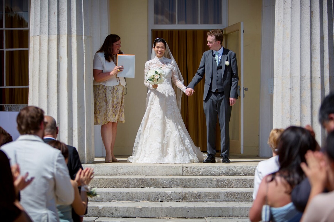 stoke park chinese french wedding