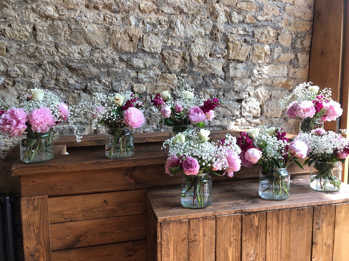 wedding florals notley abbey