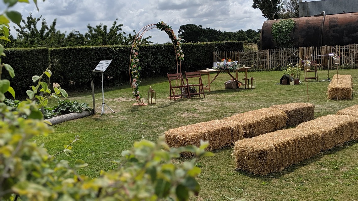 ceremony area