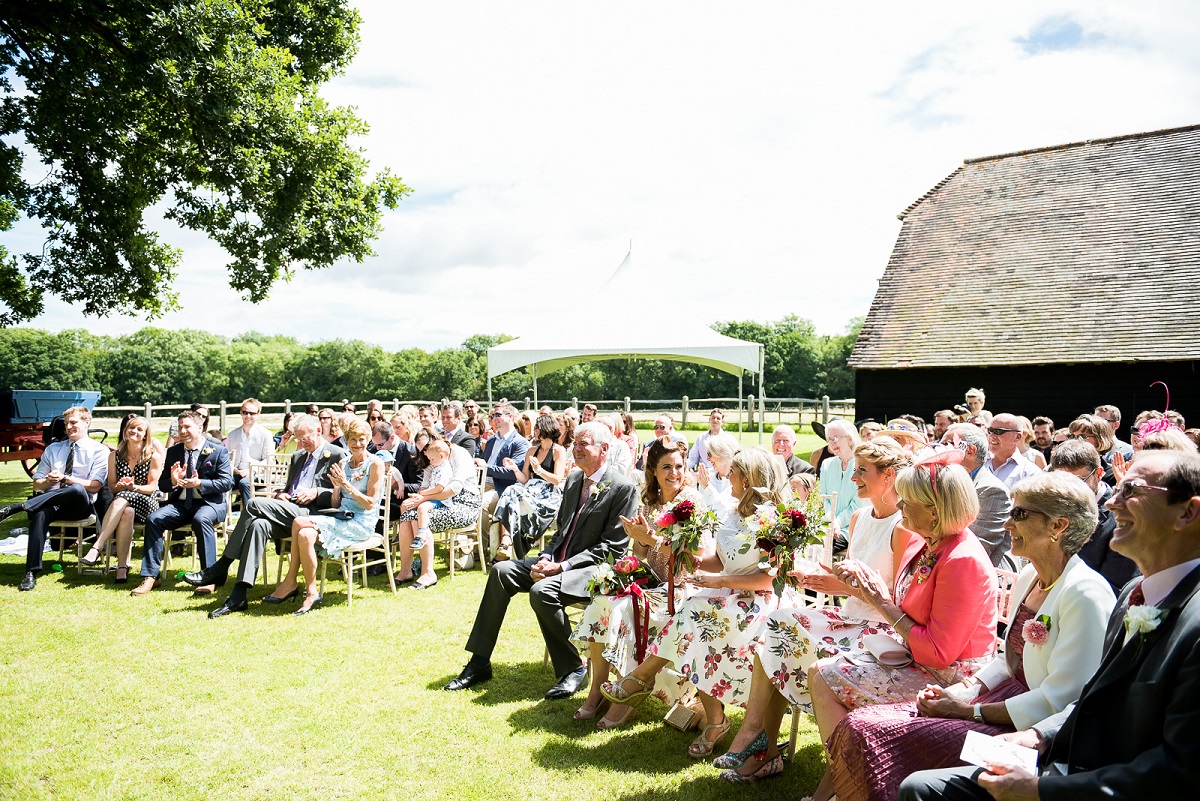 outside wedding