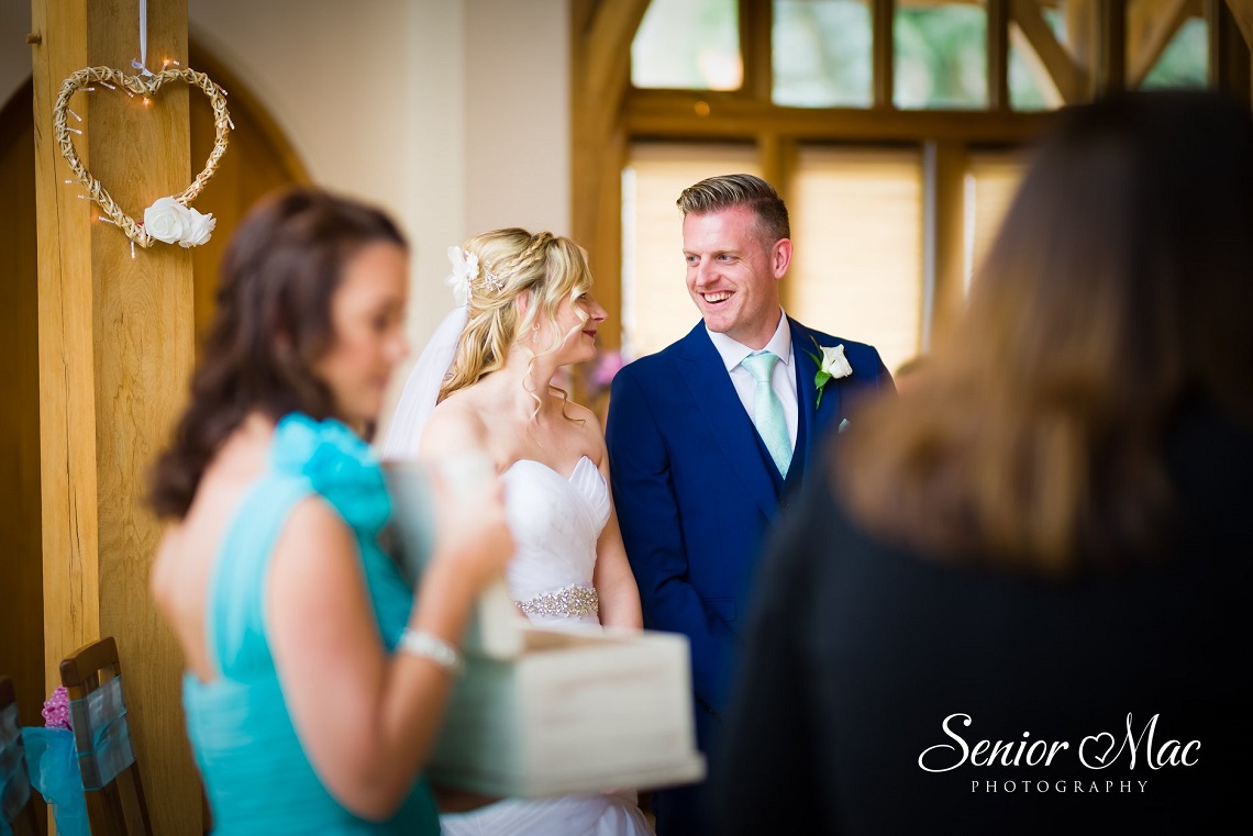 rivervale barn wedding guests ceremony