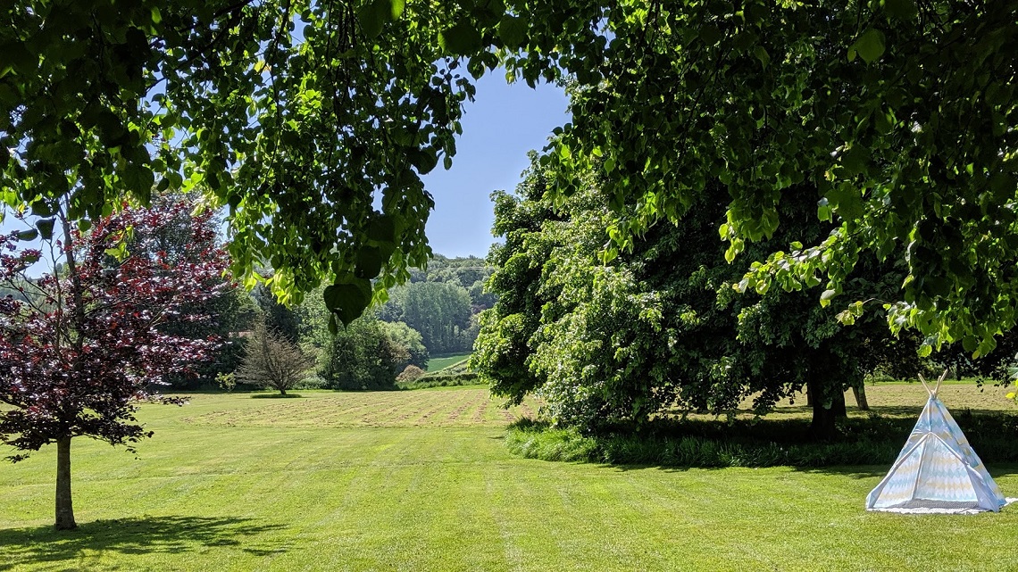 tithe barn views