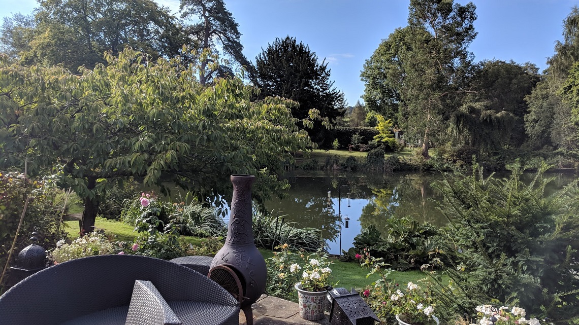 water garden wedding